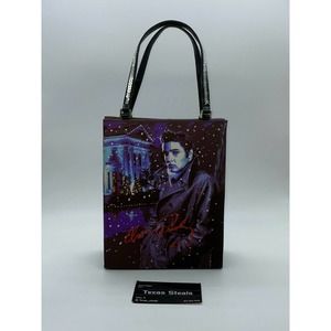 NEW Ashley M Elvis Presley Graceland Art Purse